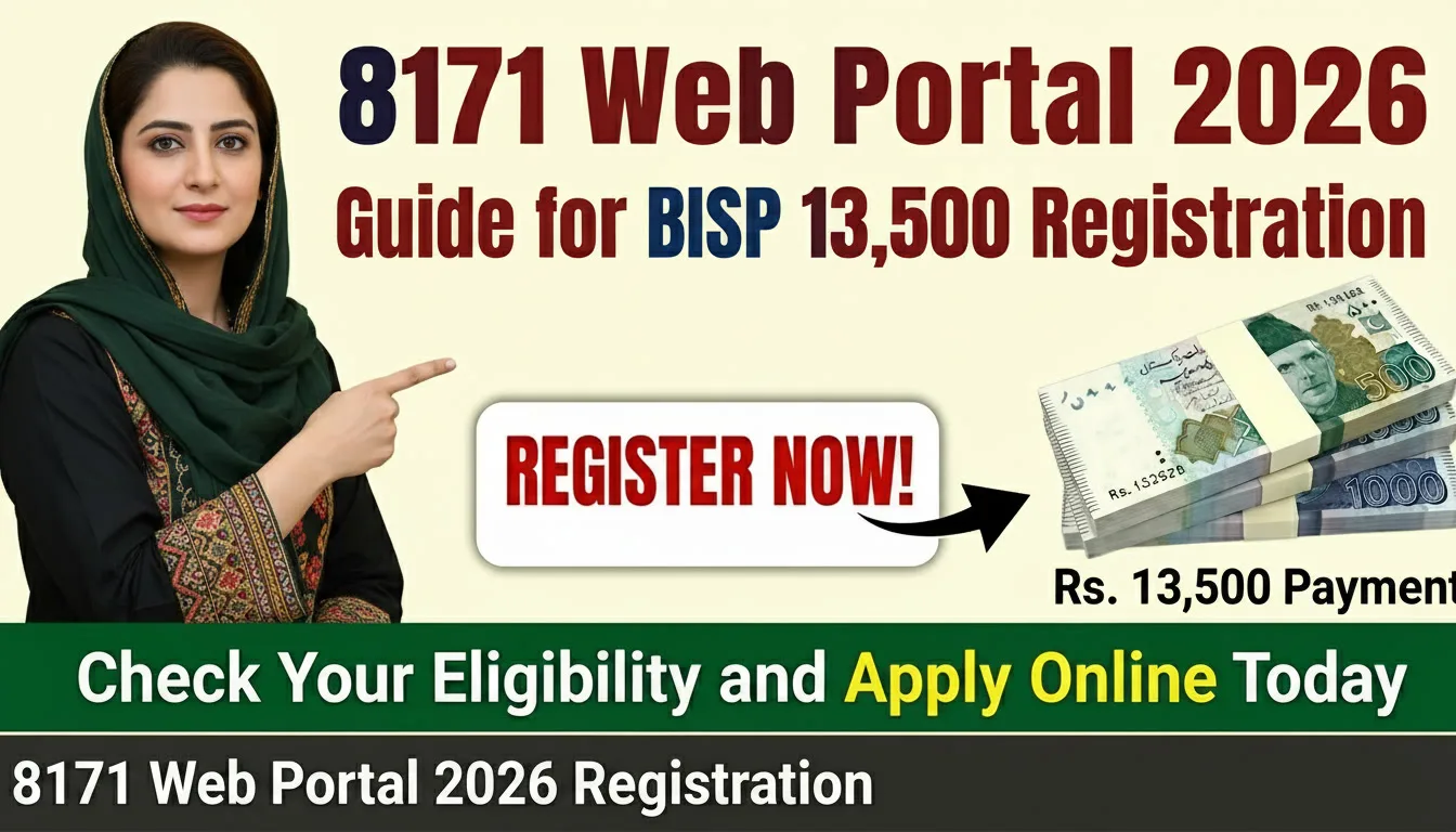 8171 Web Portal Registration 2026